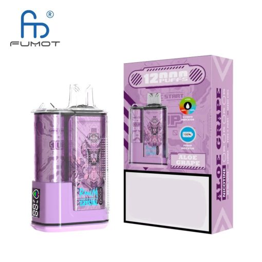 Fumot Crystal 12000 Züge Einweg-Vape 20ML (5 Stück) – Bild 4