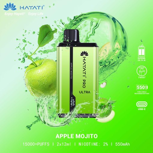 Hayati Pro Ultra 15000 Einweg-Vape (1 Vape) – Bild 2
