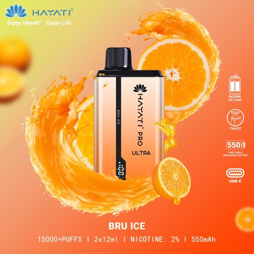 Hayati Pro Ultra 15000 Einweg-Vape (1 Vape) – Bild 5