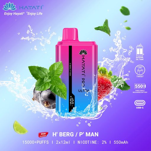 Hayati Pro Ultra 15000 Einweg-Vape (1 Vape) – Bild 14