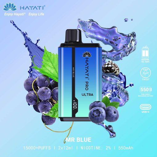 Hayati Pro Ultra 15000 Einweg-Vape (1 Vape) – Bild 19