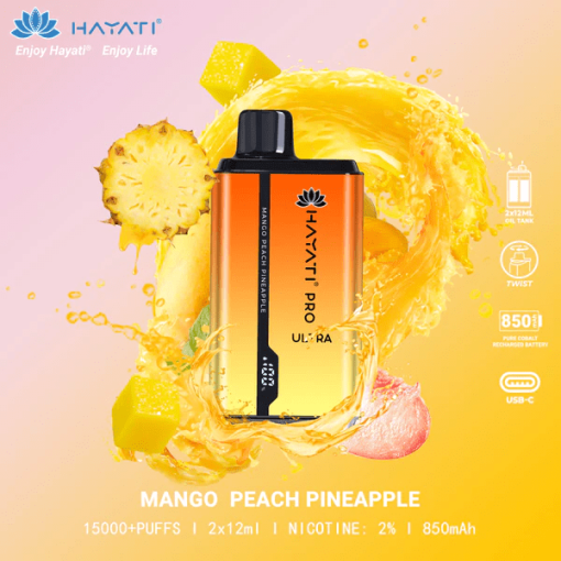 Hayati Pro Ultra 15000 Einweg-Vape (1 Vape) – Bild 20