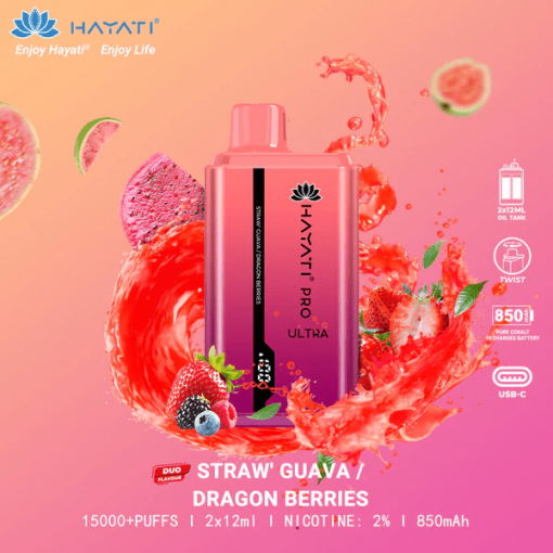 Hayati Pro Ultra 15000 Einweg-Vape (1 Vape) – Bild 27