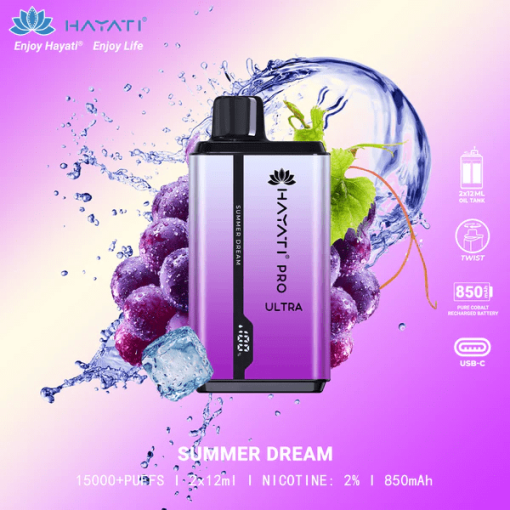 Hayati Pro Ultra 15000 Einweg-Vape (1 Vape) – Bild 25