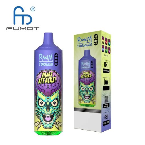 Fumot RandM Tornado 9000 Puffs Einweg Vape (1 Vape) – Bild 2