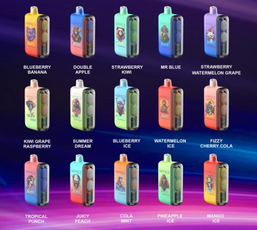 AiRMEZ Xbeats 40000 Puffs Einweg Kit mit TWS-Ohrhörern (1 Vape) – Bild 5