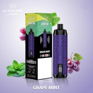 Alternative view of Al Fakher Crown Bar 12000 Züge Einweg Vape mit integrierter Hookah-Soundwave