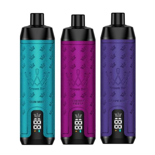 Al Fakher Crown Bar 12000 Züge Einweg Vape mit integrierter Hookah-Soundwave
