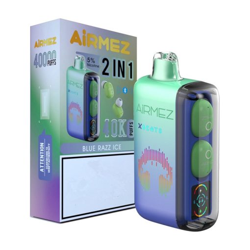 AiRMEZ Xbeats 40000 Puffs Einweg Kit mit TWS-Ohrhörern (1 Vape) – Bild 2