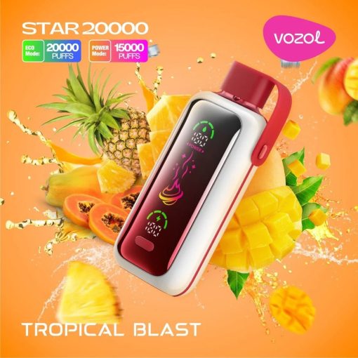 Vozol Star 20000 Dual Power Wiederaufladbare Vape (1 Vape) – Bild 6