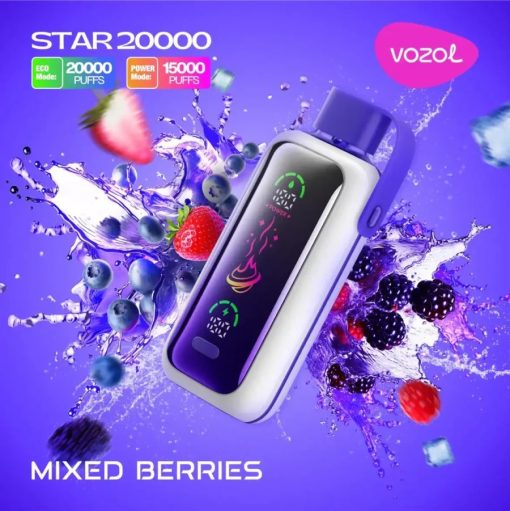Vozol Star 20000 Dual Power Wiederaufladbare Vape (1 Vape) – Bild 5