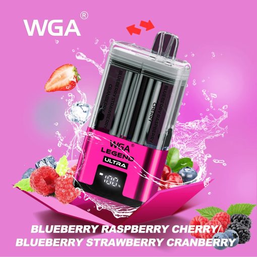 WGA Legend Ultra 30000 Züge Austauschbares Vape (5 Stück) – Bild 4