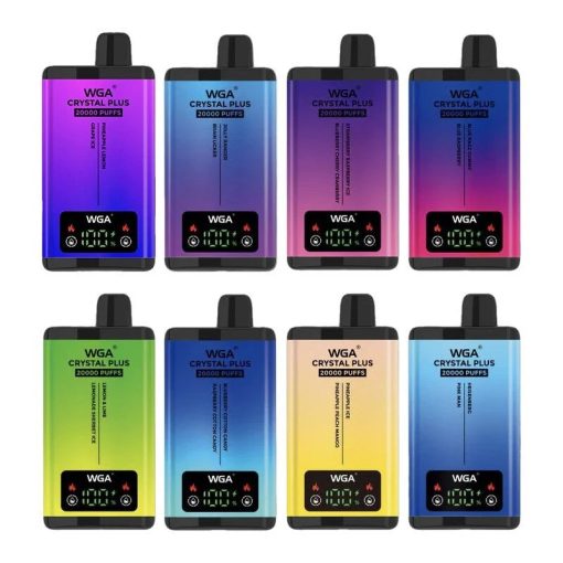 WGA Crystal Plus 20000 - 2-in-1 Einweg Vape (5 Stück) – Bild 5