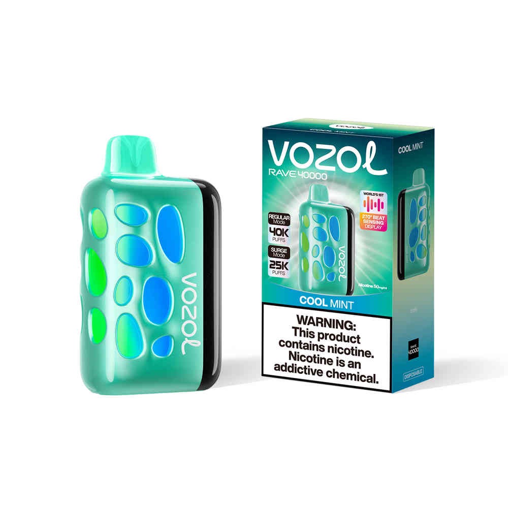 Mengenbestellung VOZOL Rave 40000 - 10 Stück Packung