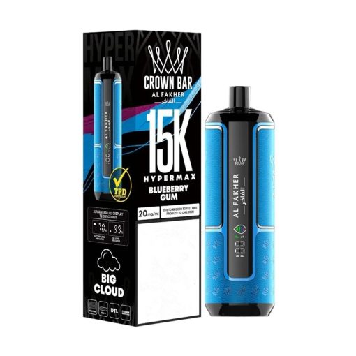 Al Fakher Crown Bar 15000 Hypermax Einweg Vape (1 Vape) – Bild 3