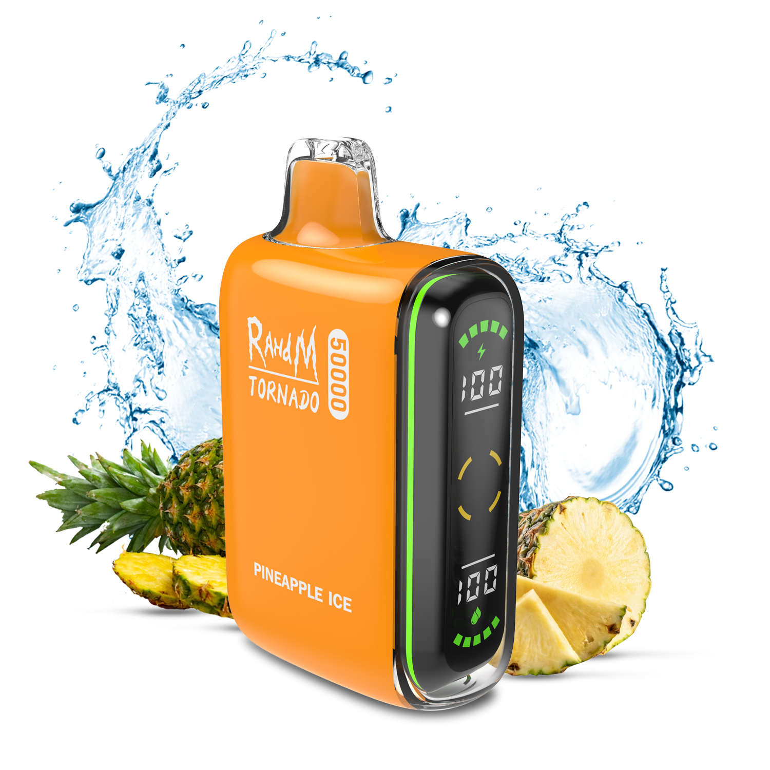 RAHdM G19 50000 Züge Einweg Vape mit Blinklichtern (10 Stück) – Bild 2