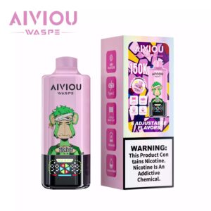 Alternative view of WASPE AIVIOU Einweg Vape 150000 Puffs – 6 Geschmacksrichtungen (2 Stück)