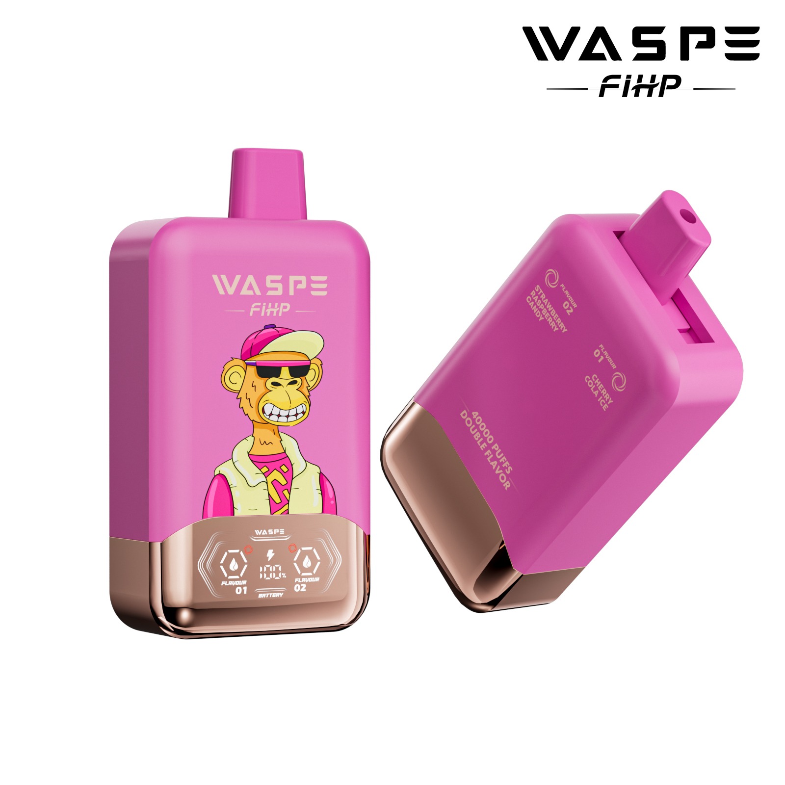 WASPE FIHP 40K Einweg Vape – Double Flavor | 40.000 Züge (2 Stück) – Bild 5