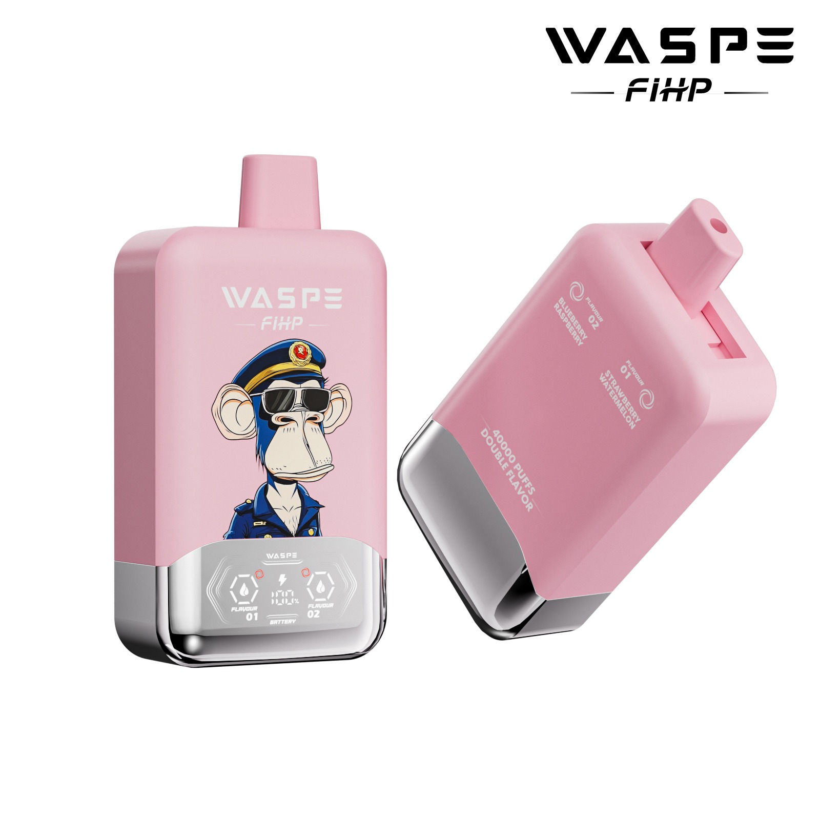 WASPE FIHP 40K Einweg Vape – Double Flavor | 40.000 Züge (2 Stück) – Bild 4