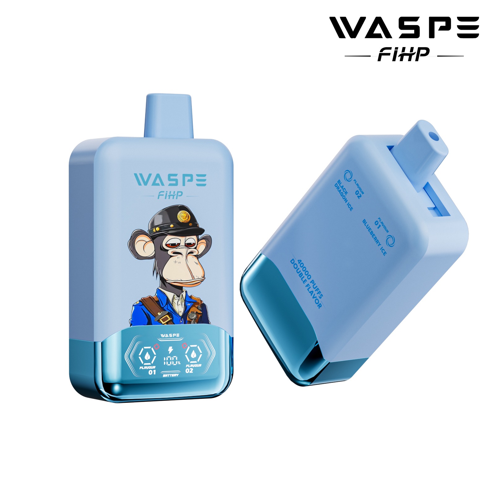 WASPE FIHP 40K Einweg Vape – Double Flavor | 40.000 Züge (2 Stück)