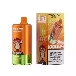 Alternative view of WASPE 4-in-1 Geschmack 100000 Züge Einweg-Vape (2 Stück)