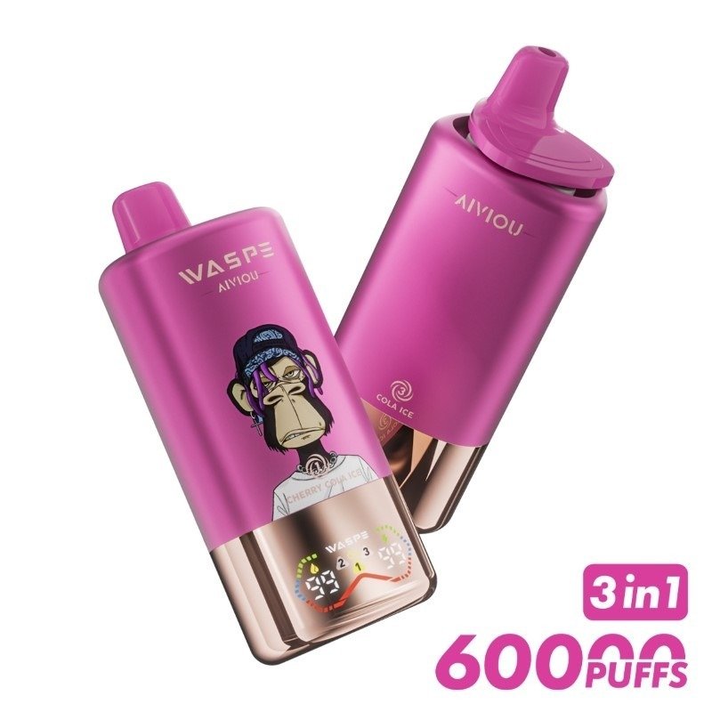 WASPE 60000 3-in-1 Einweg Vape mit Triple Flavor (2 Stück) – Bild 5