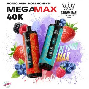 Alternative view of Al Fakher Crown Bar Mega Max 40000 Züge Einweg Vape (2 Stück)