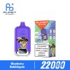 FUMOT Digital Box 22000 Züge, 23 ml, Dual Mesh und einstellbare Luftzufuhr – Bild 4